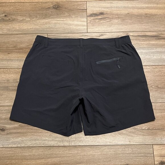 OOBE Uniform Shorts SZ 10 Gray Pockets Elastic Waist Stretch Lightweight Outdoor - Picture 10 of 11